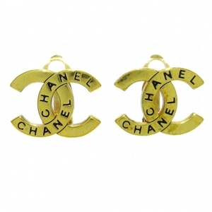 シャネル CHANEL イヤリング - 金属素材 ゴールド ココマーク 98P アクセサリー（耳）