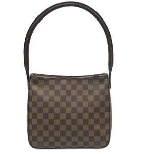 ルイヴィトン LOUIS VUITTON ショルダーバッグ N51157 ルーピングMM ダミエキャンバス エベヌ FL0072 美品 バッグ ダミエ