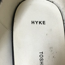ハイク HYKE パンプス 24.5 - レザー×パイソン ダークネイビー×アイボリー レディース ウェッジソール/BEAUTIFUL SHOES 靴_画像5
