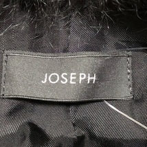 ジョセフ JOSEPH サイズ38 L - コヨーテ 黒 レディース 毛皮/長袖/冬 コート_画像3