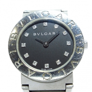 BVLGARI(ブルガリ) 腕時計 ブルガリブルガリ BB26SS レディース ダイヤインデックス 黒