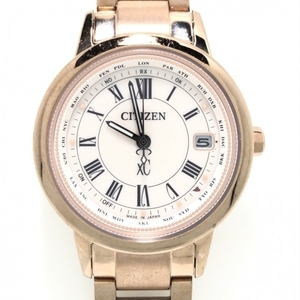 CITIZEN(シチズン) 腕時計 XC(クロスシー) EC1144-51W/H240-T022740 レディース エコドライブ/電波 アイボリー