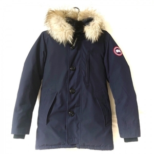 カナダグース CANADA GOOSE ダウンジャケット サイズ２XS 3438JM ジャスパー ダークネイビー メンズ 長袖/冬/ファー ジャケット