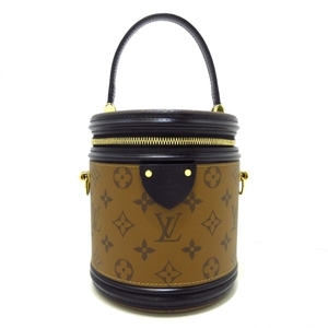 ルイヴィトン LOUIS VUITTON バニティバッグ M43986 カンヌ モノグラム・キャンバス×モノグラム・リバース キャンバス - レディース 美品