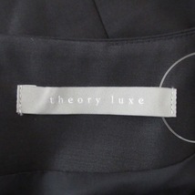 セオリーリュクス theory luxe サイズ42 L - 黒 レディース 半袖/ロング 美品 ワンピース_画像3