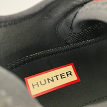 ハンター HUNTER スニーカー 4 - 化学繊維 黒 レディース 靴_画像5