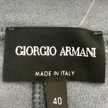 ジョルジオアルマーニ GIORGIOARMANI サイズ40 M - ブルーグレー レディース 長袖/ダブル/春/秋 ジャケット_画像3