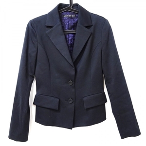  Vivienne Tam VIVIENNE TAM size 1 S navy lady's long sleeve / spring / autumn beautiful goods jacket 