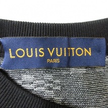 ルイヴィトン LOUIS VUITTON 長袖セーター サイズXS - 黒×白×オレンジ メンズ ヴァージルアブロー/ディストーテッド/ダミエ/2021SS_画像3
