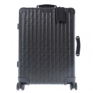 リモワ RIMOWA キャリーバッグ 972.90 アルミニウム グレー 本体ロックナンバー【000/000】/フェンディコラボ/ズッカ柄 バッグ