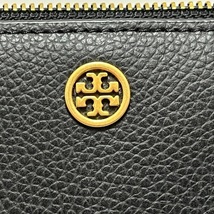 トリーバーチ TORY BURCH 長財布 エマーソン レザー 黒 財布_画像5