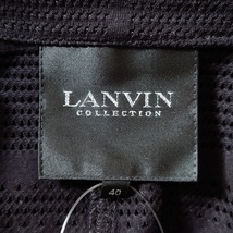 ランバンコレクション LANVIN COLLECTION サイズ40 M - 黒 レディース 長袖/春/夏 ジャケット_画像3