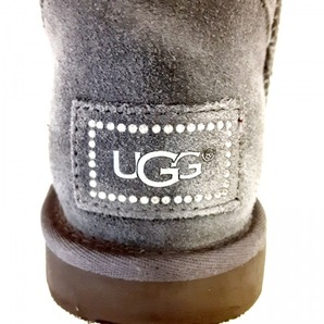 アグ UGG ショートブーツ JAPAN 23 1008822 ミニベイリーボタンブリングコンステレーション ムートン グレー レディース 靴の画像5