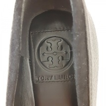 トリーバーチ TORY BURCH フラットシューズ 6.5 M - レザー×金属素材 黒×シルバー レディース リボン 美品 靴_画像5
