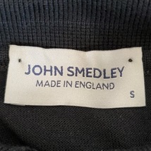 ジョンスメドレー JOHN SMEDLEY 半袖ポロシャツ サイズS - 黒 メンズ ニット トップス_画像3