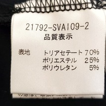 フォクシーニューヨーク FOXEY NEW YORK 半袖カットソー サイズ38 M - 黒 レディース 美品 トップス_画像4