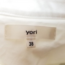 ヨリ yori ノースリーブシャツブラウス サイズ38 M - 白 レディース トップス_画像3