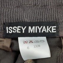 イッセイミヤケ ISSEYMIYAKE パンツ サイズS～M ダークブラウン メンズ ボトムス_画像3