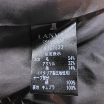 ランバンコレクション LANVIN COLLECTION サイズ40 M - 黒×アイボリー レディース 長袖/冬 コート_画像4