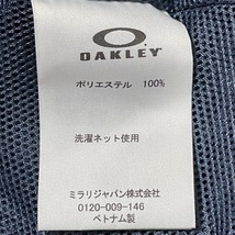 オークリー OAKLEY ブルゾン サイズXL - ブルー×黒 メンズ 長袖/春/秋 ジャケット_画像4