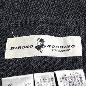 ヒロココシノ HIROKO KOSHINO ロングスカート サイズ66-90 - ダークグレー レディース ボトムスの画像3