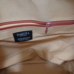 ダコタ Dakota ハンドバッグ - エナメル（レザー）×レザー ブラウン×ダークブラウン バッグの画像8