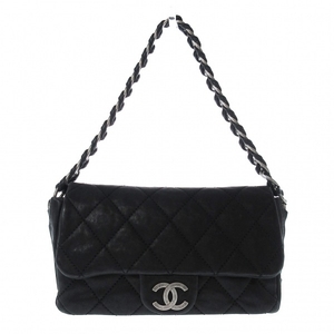 シャネル CHANEL ショルダーバッグ A33372 ラグジュアリーライン/マトラッセ ヴィンテージカーフレザー 黒 レディース 11番台 バッグ