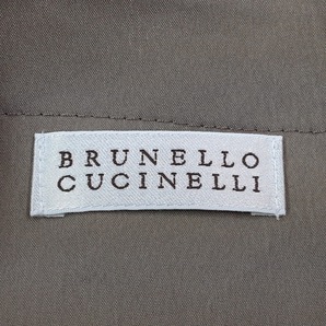 ブルネロクチネリ BRUNELLO CUCINELLI ミニスカート サイズI:42 - グレーベージュ×ベージュ レディース ボトムスの画像3