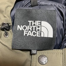 ノースフェイス THE NORTH FACE ダウンジャケット サイズXS ND92237 マウンテンダウンジャケット カーキ×黒 ユニセックス 長袖/冬_画像3