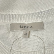 エポカ EPOCA 半袖カットソー サイズ40 M - 白 レディース トップス_画像3