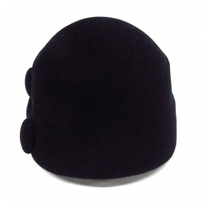 ヴォーグ VOGUE - ウール 黒 帽子 (その他) 帽子