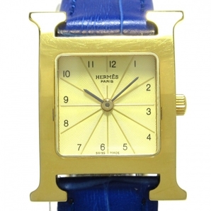 HERMES(エルメス) 腕時計 Hウォッチ HH1.201 レディース ゴールドの画像1