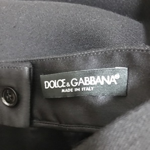 ドルチェアンドガッバーナ DOLCE&GABBANA スカート - 黒 レディース ひざ丈/巻きスカート風 美品 ボトムスの画像3