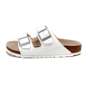 ビルケンシュトック BIRKEN STOCK サンダル 36 - 合皮 白 レディース 美品 靴