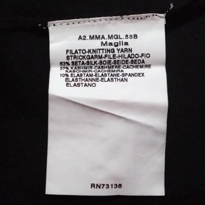マックスマーラ Max Mara 長袖セーター サイズM - 黒 レディース クルーネック/ビーズ トップスの画像4