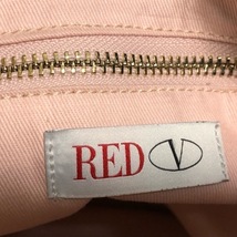 レッドバレンチノ RED VALENTINO ハンドバッグ - ナイロン×エナメル（レザー） 黒 リボン バッグ_画像8