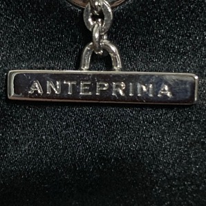 アンテプリマ ANTEPRIMA ショルダーバッグ - サテン×レザー 黒 フラワー(花)/チェーンショルダー/がま口 バッグの画像8