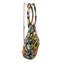 ベラブラッドリー Vera Bradley トートバッグ - コットン イエローグリーン×カーキ×マルチ 花柄 バッグ_画像2