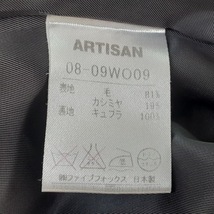 アルチザン ARTISAN サイズ11 M - ダークグレー×グレー レディース 長袖/冬 コート_画像4