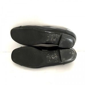 ギンザヨシノヤ 銀座ヨシノヤ/Yoshinoya パンプス 22.5 - エナメル（レザー） 黒 レディース FRESCA 靴の画像4