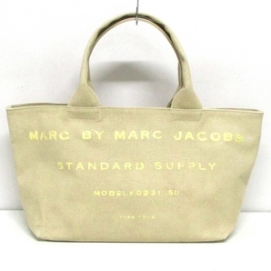 マークバイマークジェイコブス MARC BY MARC JACOBS ハンドバッグ - キャンバス ベージュ バッグの画像1