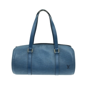 ルイヴィトン LOUIS VUITTON ハンドバッグ M52225 スフロ レザー（LVロゴの刻印入り） トレドブルー MI0996 バッグ エピ