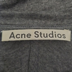 アクネ ストゥディオズ ACNE STUDIOS 長袖カットソー サイズXS ダークグレー レディース クルーネック トップスの画像3