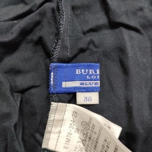 バーバリーブルーレーベル Burberry Blue Label 半袖シャツブラウス サイズ38 M - ダークネイビー レディース トップスの画像3