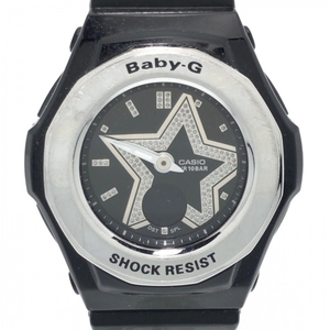 CASIO( Casio ) wristwatch Baby-G BGA-103 lady's Star ( star )/ rhinestone black 