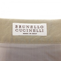 ブルネロクチネリ BRUNELLO CUCINELLI 長袖シャツブラウス サイズS - ライトグレー レディース トップス_画像3