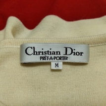 ディオール/クリスチャンディオール DIOR/ChristianDior サイズM - アイボリー×黒×レッド レディース ワンピース_画像3