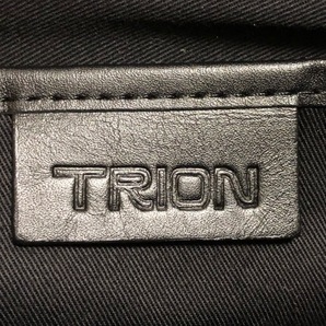 トライオン TRION ハンドバッグ - レザー 黒 バッグの画像8