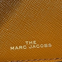 マークジェイコブス MARC JACOBS 2つ折り財布 M0012256 ザ スナップショット レザー 黒×ゴールド L字ファスナー 財布_画像5