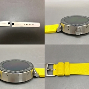 LOUIS VUITTON(ヴィトン) 腕時計■美品 タンブールホライゾン QA004Z/R15064 コネクテッドウォッチ ★の画像9